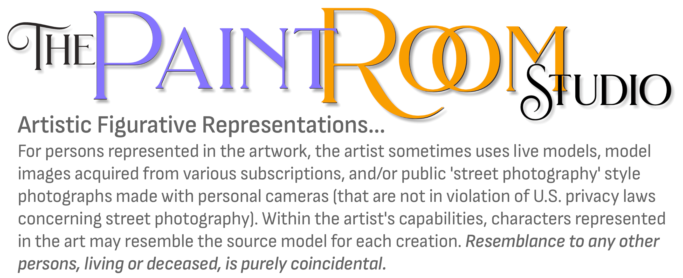 the Paint Room Studio Logo